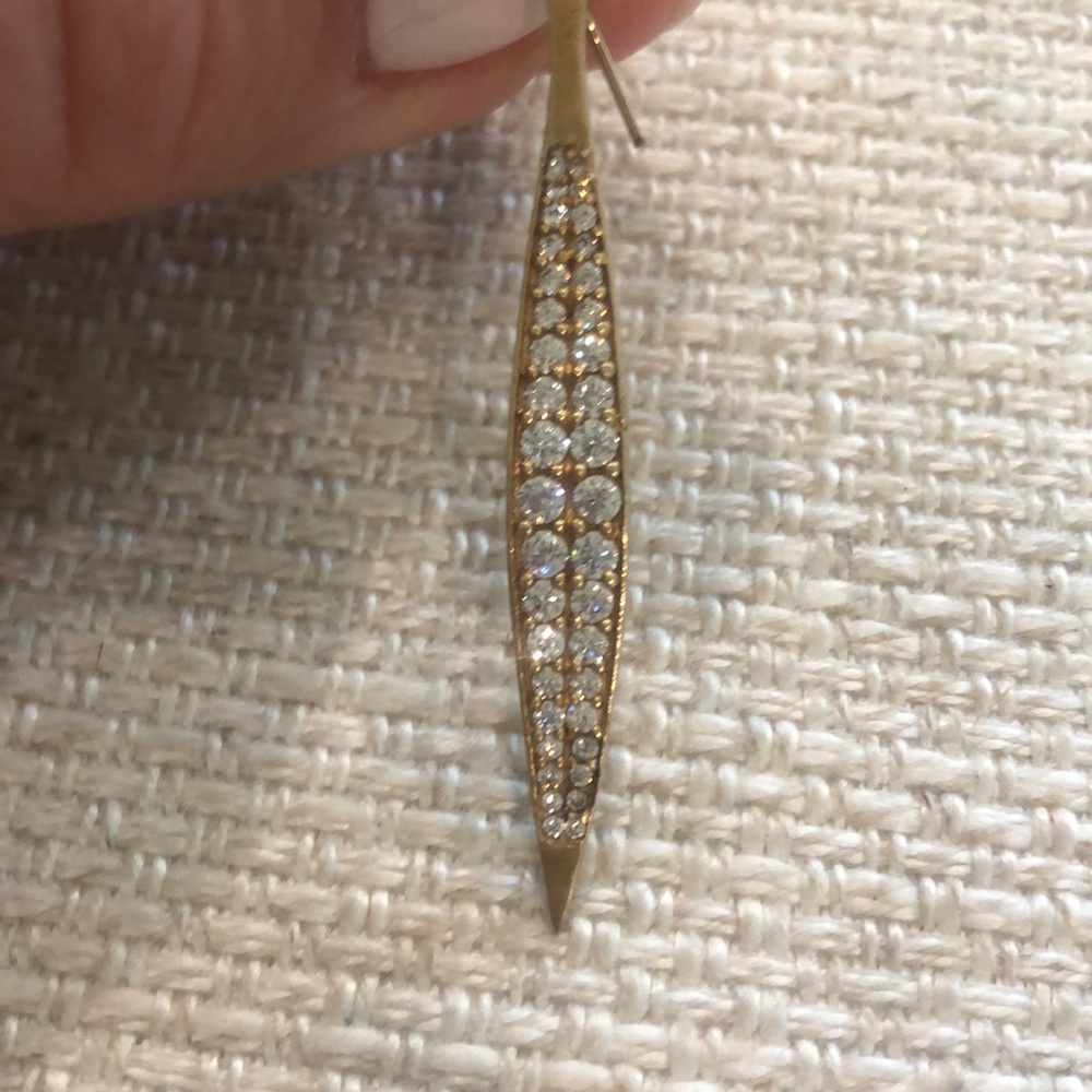 Gorgeous Dean Davidson Signature Brushed Palladium Finish Earrings